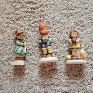 3 Set Bundle Lot Vintage Goebel Germany Ceramic Figurines